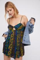 Free People Womens Rows Of Flowers One Piece