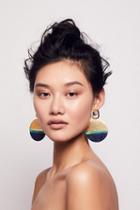 We Dream In Colour Womens Washed Patina Knocker Hoo