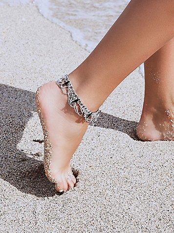 Free People Dakoro Chain Anklet