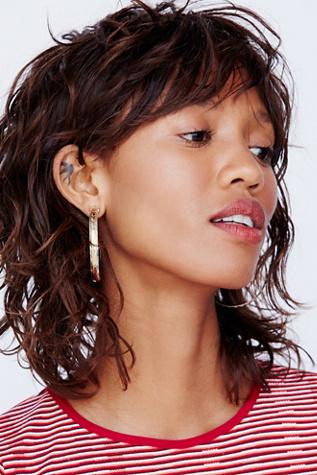 Free People Womens Desert Drifer Hoops