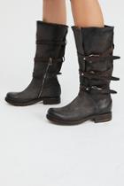 Bradley Midi Moto Boot By A.s.