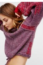 Free People Womens Hidden Valley Pullover