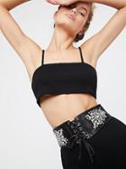 Wild West Embroidered Corset By Free People X Understated Leather