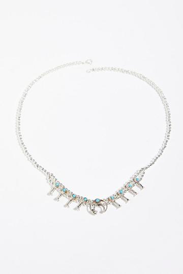 Baby Squash Blossom Necklace By Navajo Arts &amp; Crafts Enterprise At Free People