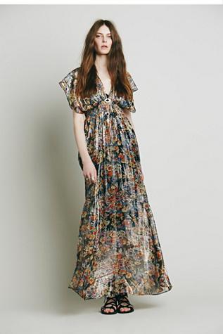 Mes Demoiselles Paris Womens Lucia Maxi Dress