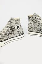 Brocade High Top Sneaker By Converse At Free People