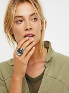 Free People Mirror Orbit Stone Ring
