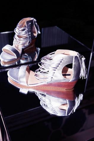 Cascading Mini Wedge Sandal By Matiko At Free People