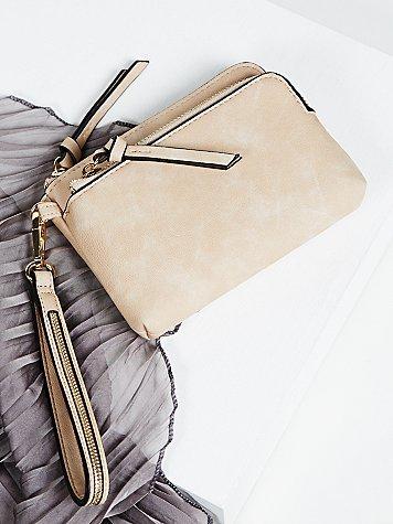 Double Pocket Wristlet  By Free People