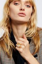 Baroque Pearl Statement Ring By Av Max At Free People