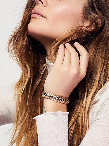 Free People Blue Lagoon Stone Cuff