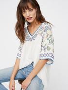 Free People Sunset Lovers Beaded Top