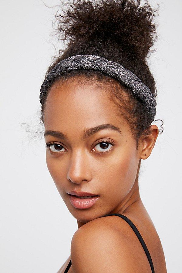 Glimmer Braid Headband By Free People