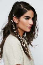 Free People Womens Luxe Floral Braid In