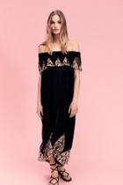 Antique Lace High Low Maxi Dress By Nightcap At Free People