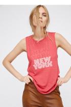 Daydreamer X Free People Womens New York Tank