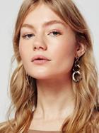 Night Walker Metal Earrings By Free People