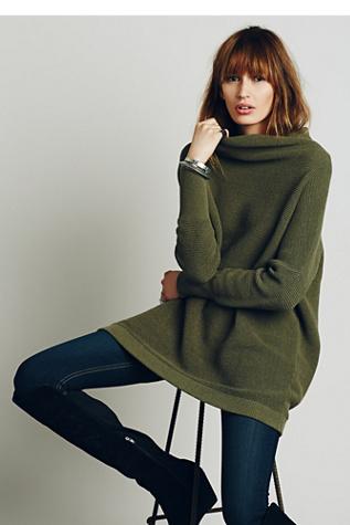 Free People Womens Ottoman Slouchy Tunic