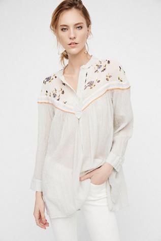 Free People Womens Hearts And Colors Top