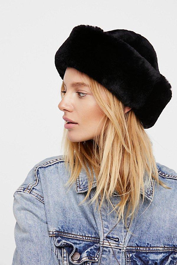 Snowball Shearling Hat By Free People