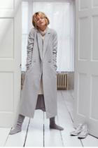 Fp Collection Womens Slim Long Overcoat