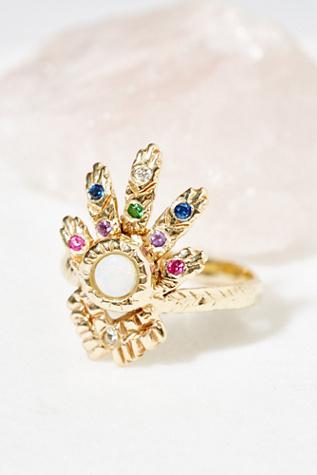 Communion By Joy Smith Womens Rainbow Warrior Ring