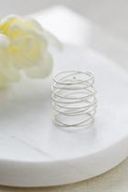 Amarilo Womens Amelia Opal Wrap Ring