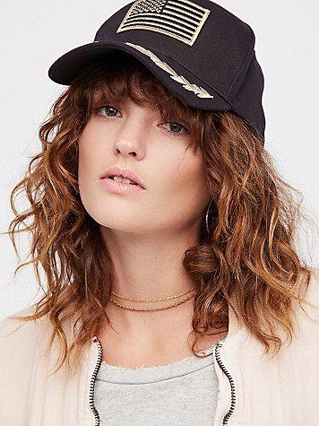 Captain U.s.a. Patched Baseball Hat By Understated Leather For Free People