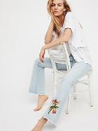 Eva Embroidered Flare By Driftwood At Free People
