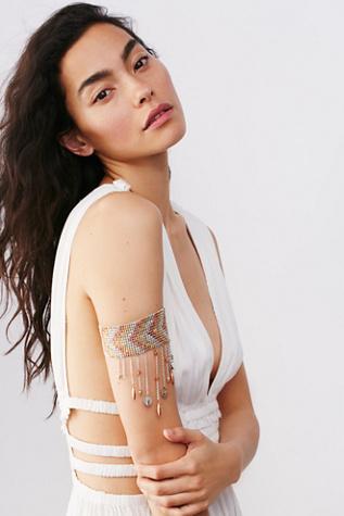 Free People Womens Cascades Stretch Upper Ar