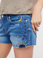 Free People Chain Toker Embroidered Short