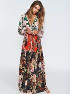 Mixed Floral Maxi Dress By Free People