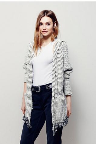 Free People Womens Love Me Tender Cardi