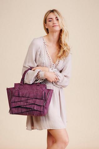 Free People Womens Amber Satchel Bag