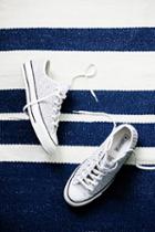 Converse Womens Woven Suede Lo Top