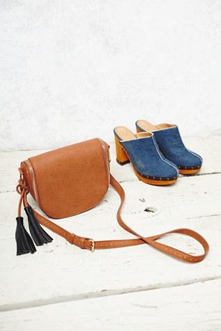 Free People Womens Bond St. Saddle Bag