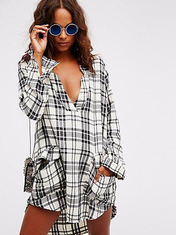 Cp Shades X Free People Checkmate Dress