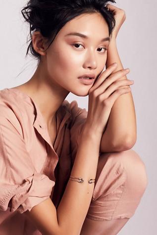 Free People Womens Metal Open Cuff