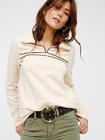 Free People Retro Moto Belt