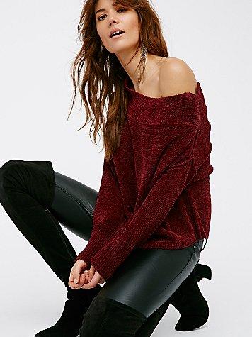 Alana Chenille Pullover By Free People