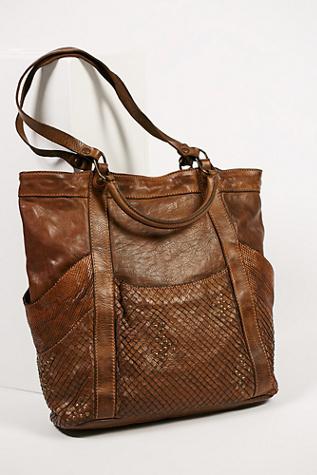 Campomaggi Womens Primo Distressed Tote