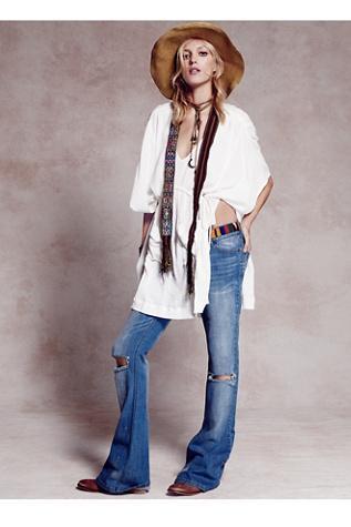 Free People Womens Destroyed