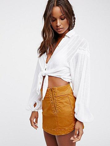 Runaway Love Studded Mini By Free People