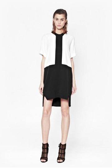 French Connection Deco Dream Drop Waist Dress