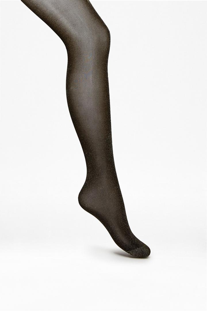 French Connection Loretta Sheer Lurex Tights