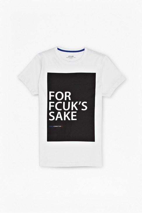 French Connection For Fcuk's Sake T-shirt