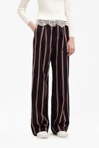 French Connection Freddy Stripe Coord Wide Leg Pants