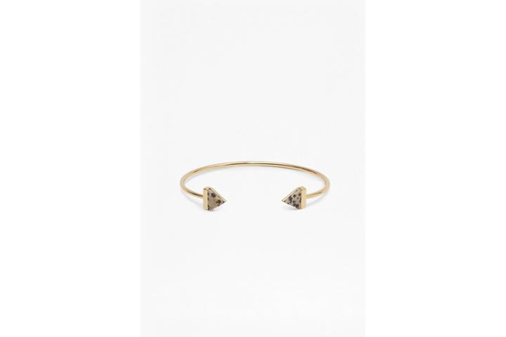 French Connection Semi Precious Resin Triangle Bracelet