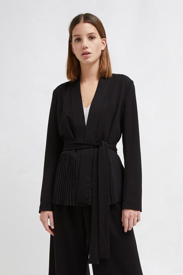 French Connenction Angeline Drape Belted Jacket