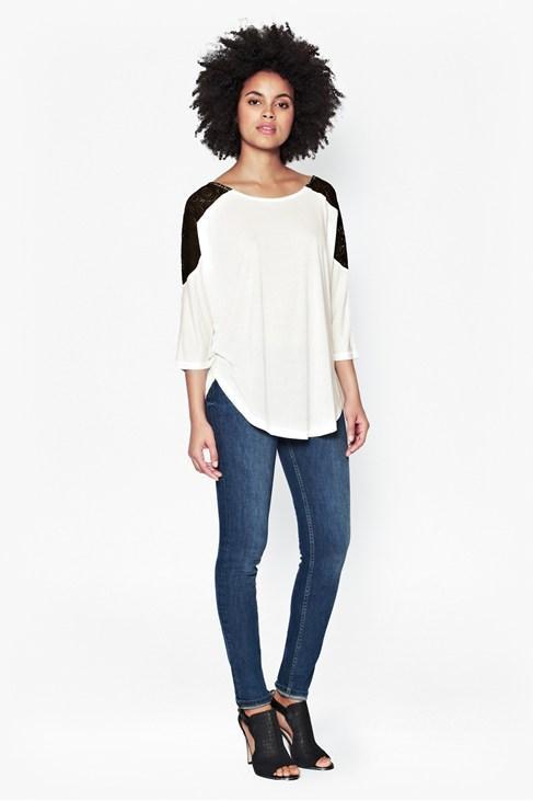 French Connection Atty Lace Top